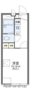 レオパレスクレール【2階】の間取り