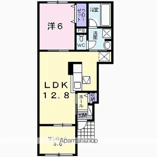 プルミエ Ⅰ【1階】の間取り