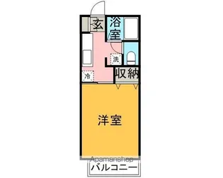 アルシオネ【103号室号室】の間取り