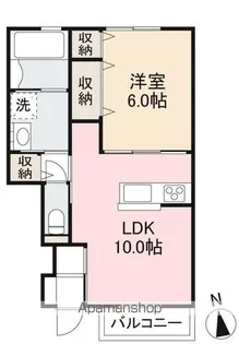 CAMINO REAL【1階】の間取り