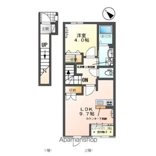 サンシャインテラス【2階】の間取り