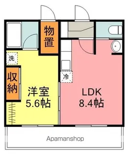 星ヶ丘プラザ【4階】の間取り