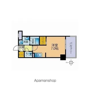 ファーメリー那珂【5階】の間取り