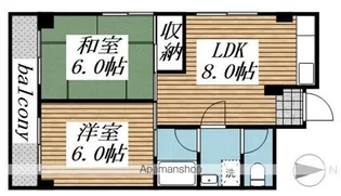 加藤マンション【3階】の間取り