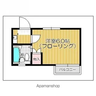 サンリゾート香椎II【201号室】の間取り