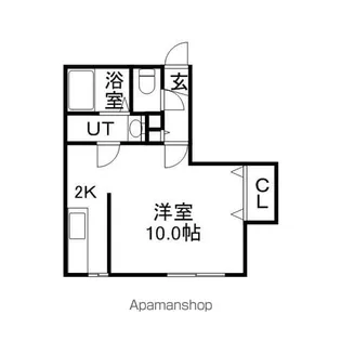 デュオローサ【3階】の間取り