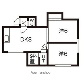 ダイヤフレンド平岡【102号室】の間取り