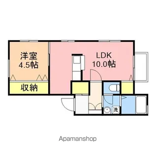 シエスタ【1階】の間取り