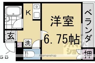 司ビル【302号室】の間取り