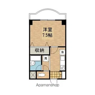 エスティオ【402号室】の間取り