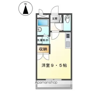 ラフィーネ21【2階】の間取り