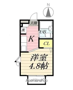 マイハイツ【2階】の間取り