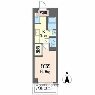 ラ・本郷【2階】の間取り