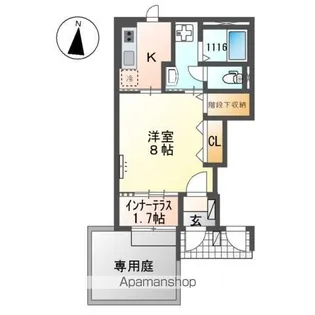 CIEL ETOILE (シエルエトワール)【1階】の間取り