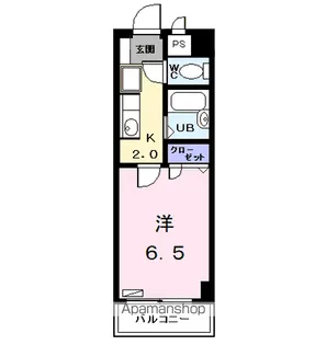 プラティークあらこ【3階】の間取り
