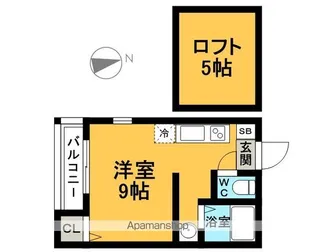 イル・レガーロ東公園【105号室】の間取り