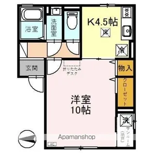 ウィル・アネックス A【1階】の間取り
