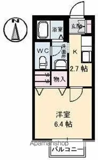 サンフラワーハイツ【1階】の間取り