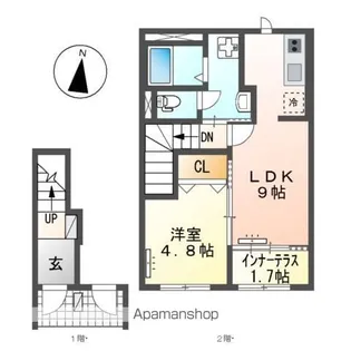 CIEL ETOILE (シエルエトワール)【2階】の間取り