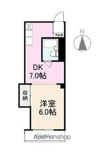 サニーハイツ松島【4階】の間取り