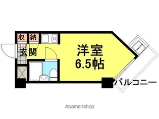 キューブAMX(アムクス)【505号室】の間取り
