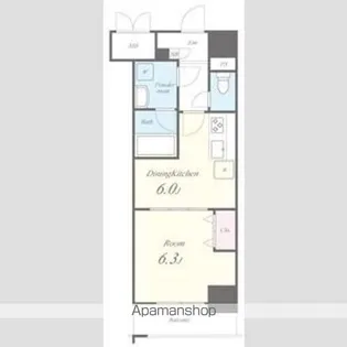 メイボーテセラ【5階】の間取り