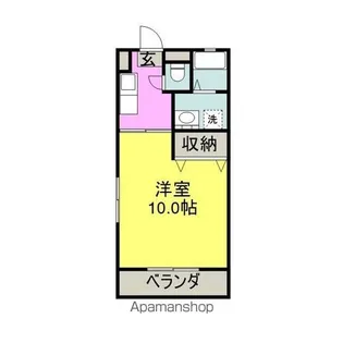 メゾン 西京【2階】の間取り