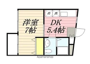 ハイツリバーランド2【3階】の間取り