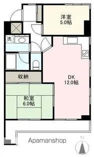 ベルエミナンス桜町【306号室】の間取り