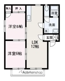 エスポアール志木A【102号室】の間取り