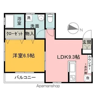 BUSH CLOVER【2階】の間取り