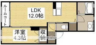 プリムヴェール 壱番館【2階】の間取り