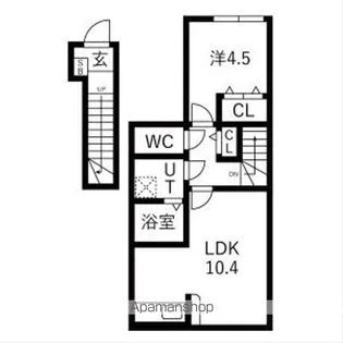 ART LIFE【203号室】の間取り