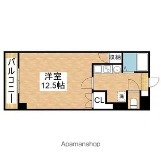 THUマンション【5階】の間取り