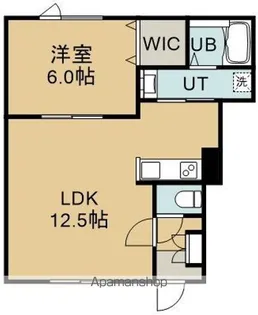 カティサーク【1階】の間取り