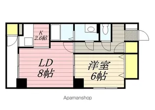 ミルネージュ35【2階】の間取り
