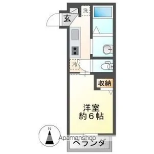 FIORE GIRASOLE【1階】の間取り