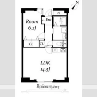 斎藤マンション【4階】の間取り