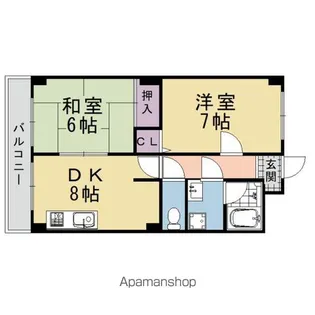 プレミエールクラーテ【4階】の間取り