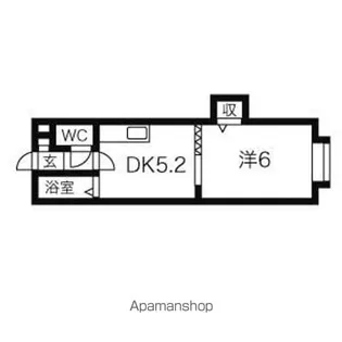 札幌いずみハイツ【2階】の間取り