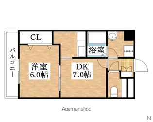 ライラックウィンド【3階】の間取り