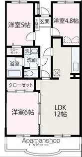 エスポワール新座【109号室】の間取り
