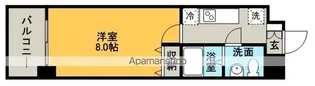リファレンス博多【7階】の間取り