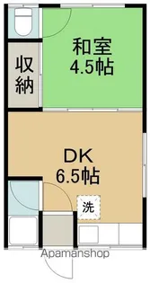 セントラルハイツ北浜町(セントラルハイツキタハマチョウ)【C号室】の間取り