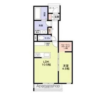 Juste Paix Sato【1階】の間取り