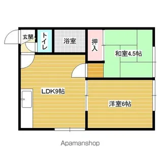 アースガーデン【2階】の間取り