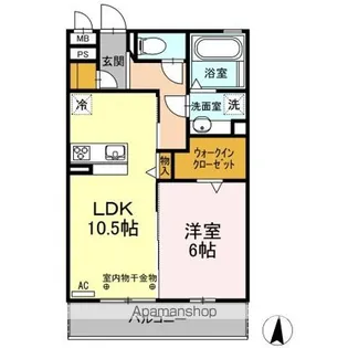 シクリア 丸ノ内【3階】の間取り