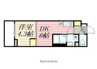 HF西巣鴨レジデンス【4階】の間取り
