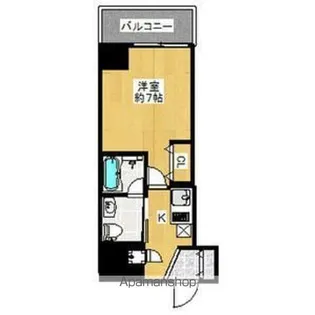 プリエールTAT江戸堀【10階】の間取り