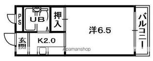 ステイシティ御浜【4階】の間取り